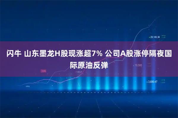 闪牛 山东墨龙H股现涨超7% 公司A股涨停隔夜国际原油反弹