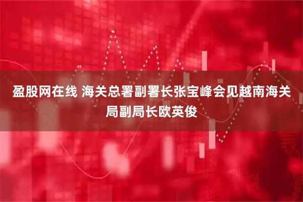 盈股网在线 海关总署副署长张宝峰会见越南海关局副局长欧英俊