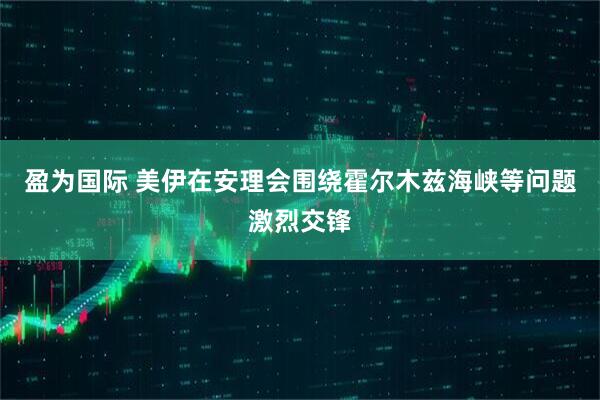 盈为国际 美伊在安理会围绕霍尔木兹海峡等问题激烈交锋